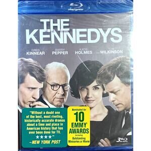The Kennedys NEW Starring Katie Holmes (Blu-ray Discs, 3-Disc Set) Miniseries